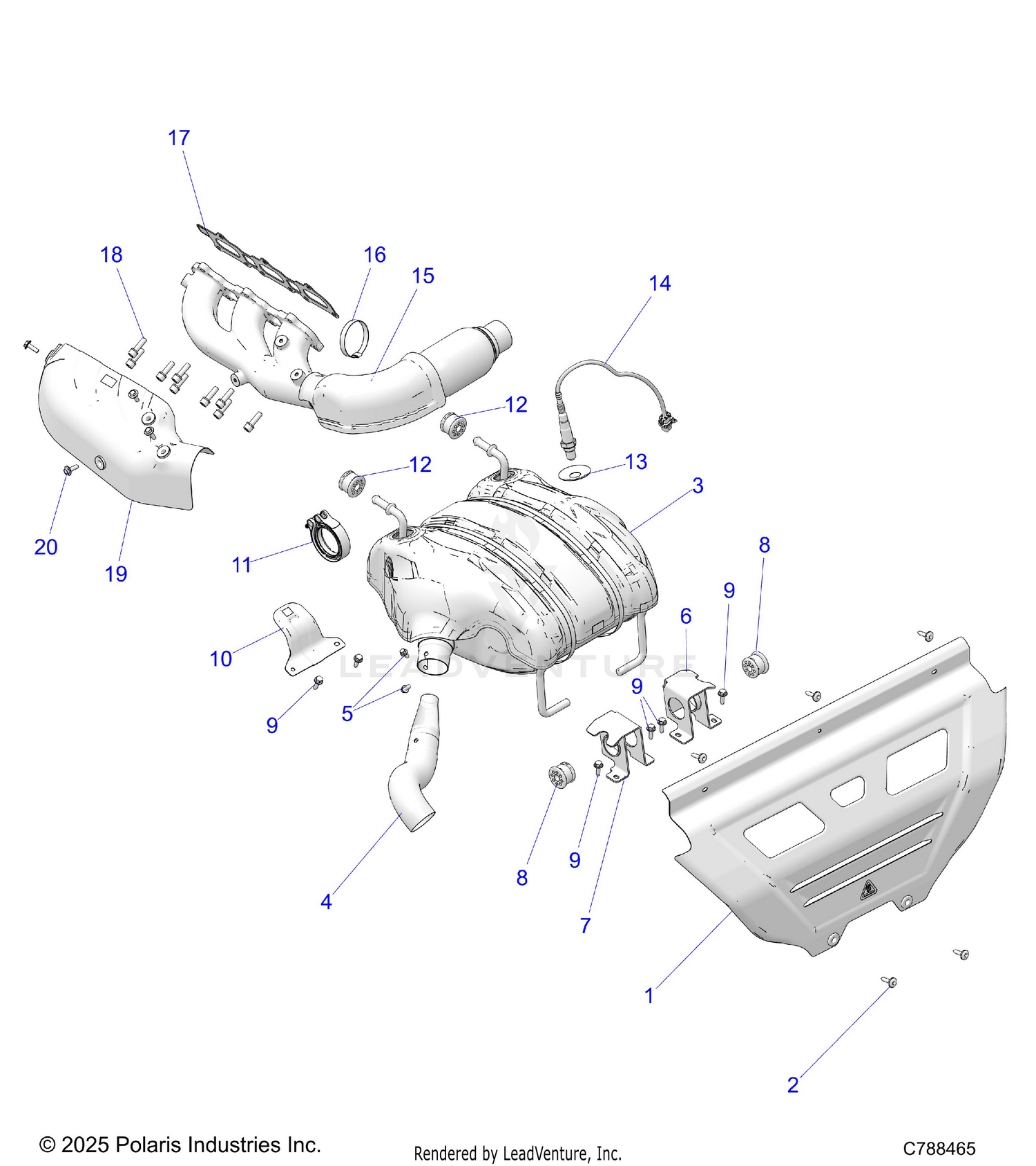 Assembly diagram