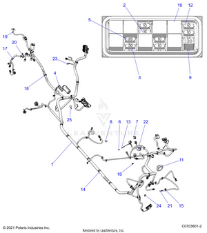 Electrical, Wire Harness - G23gmk99a/99b (c0703801-2) Schematic
