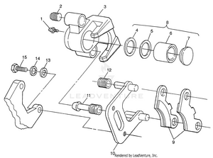 Front Brake Xpress 300 W97ca28c And  Xpress 400l W97ca38c (4939603960c001) Schematic