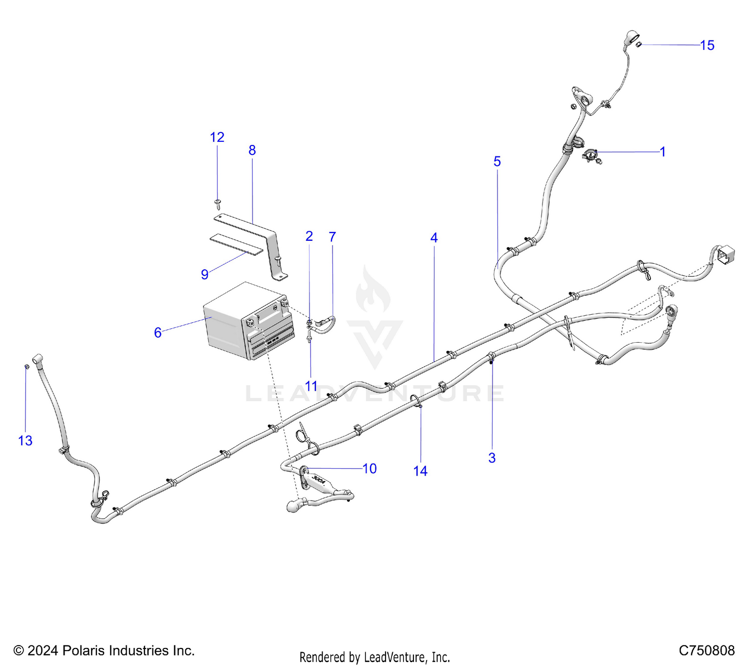 ELECTRICAL, BATTERY AND RELATED - Z26R4P2KBL (C750808)
