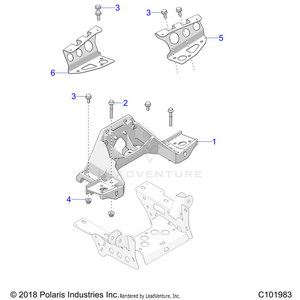 Chassis, Bulkhead And Front Cab Support - A20sxz85af/ap/caf/cap (c101983) Schematic