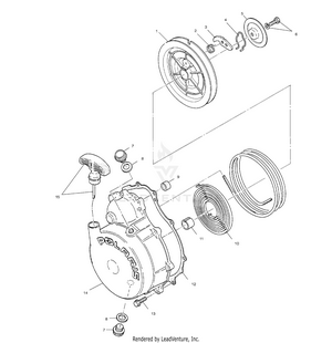 Recoil Starter - A01ch50eb (4964466446d009) Schematic