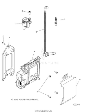 Electrical, Ignition - A18daa50b7 (100288) Schematic