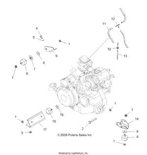 Engine, Mounting - A12ea32aa (49atvenginemtg10tblzr) Schematic