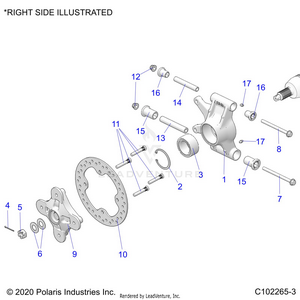 Suspension, Rear Hubs, Carrier And Brake Disc - A22sva85a3 (c102265-3) Schematic