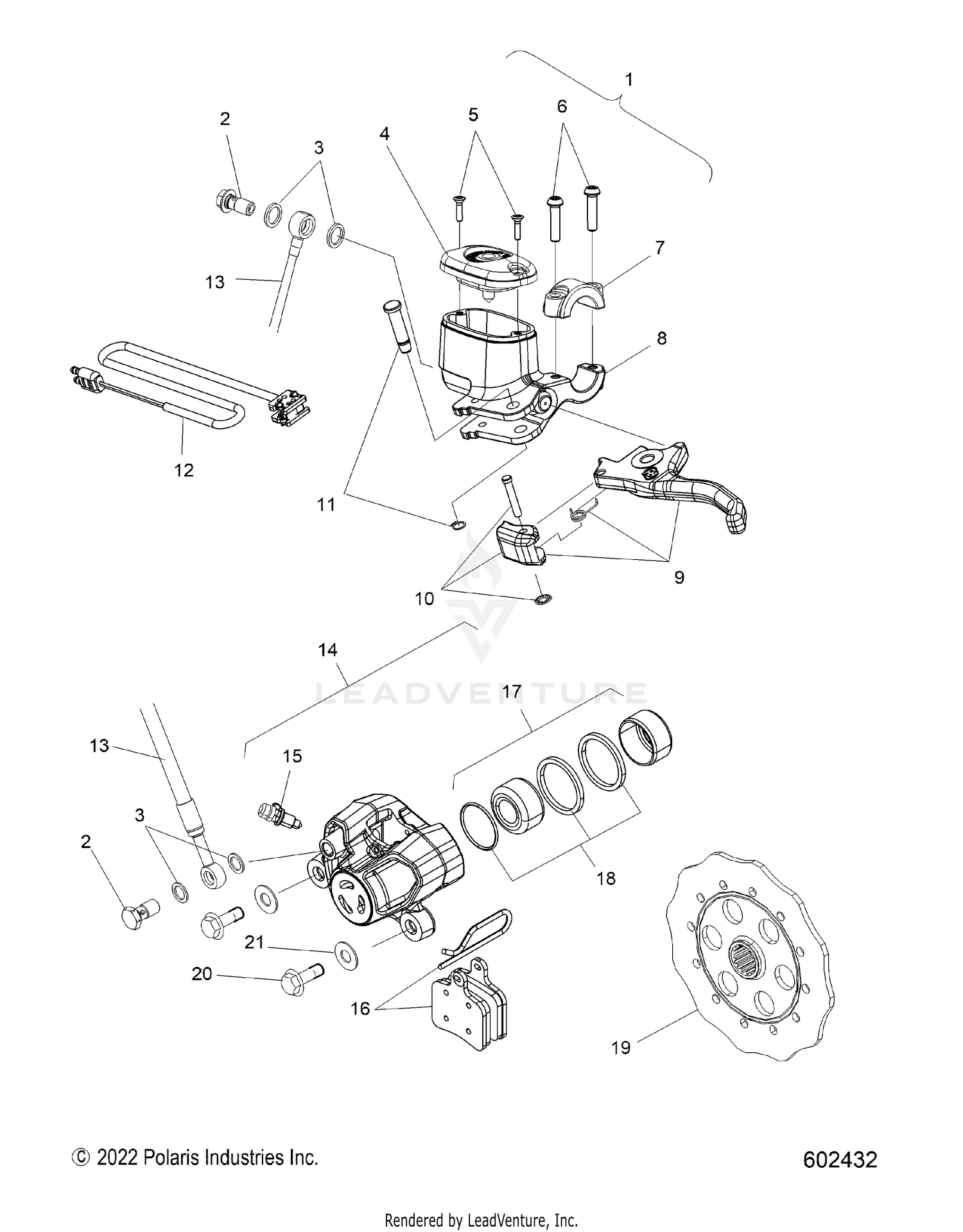 BRAKES, BRAKE SYSTEM - S22EFD8RS/EFE8RS ALL OPTIONS (602432)