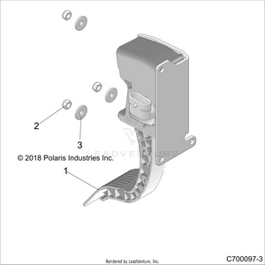 Engine, Throttle Pedal - Z19vge99ak/aw/bk/bw (c700097-3) Schematic