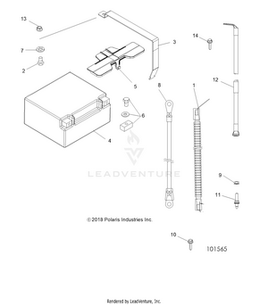 Electrical, Battery - A20sxz85af/ap/caf/cap (101565) Schematic