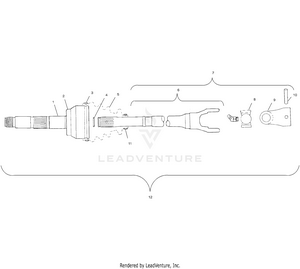 Drive Shaft (if Built After 5/01/01) - A10ch46ca (4964376437e04) Schematic