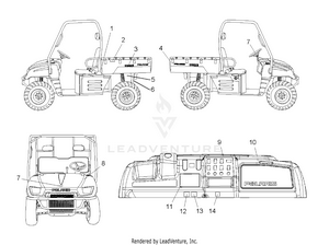 Decals - R06rd50ab/ac (4999203249920324a13) Schematic