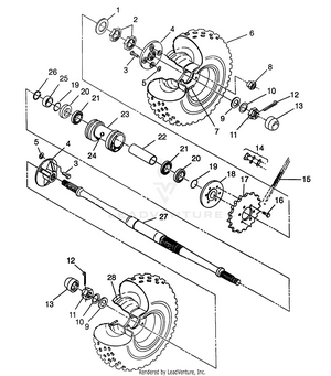 Rear Wheel Drive Magnum 6x6 - W968744 And Magnum 6x6 Swedish - S968744 (4936073607c014) Schematic