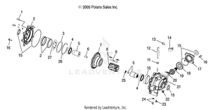 Housing, Front (demand Drive) - A06mh68aa/ad/af (4999200179920017d03) Schematic