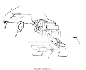 Rear Brake Assembly  Big Boss 4x6 (4919801980035a) Schematic