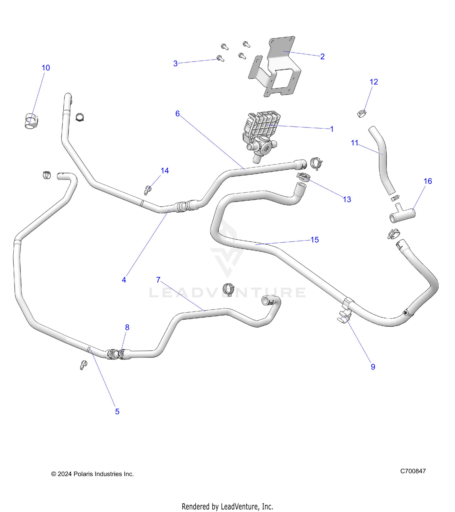 BODY, DASH, HEATER ROUTING - R26RRU99CP/EP (C700847)