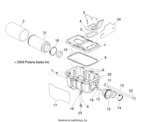 Engine, Air Intake System - A12ea32aa (49atvairbox10tblzr) Schematic