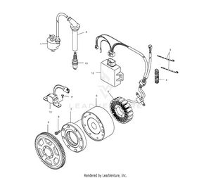 Magneto - A03gj50aa/ab (4975767576c13) Schematic