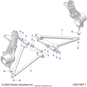 Suspension, A-arm And Strut Mounting - A21sez57am/an/bm/bn (c0211267-1) Schematic