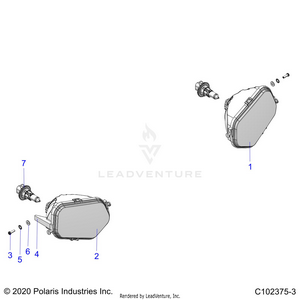 Electrical, Headlights - A22sva85a3 (c102375-3) Schematic