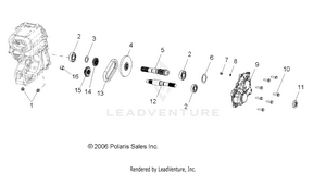 Drive Train, Main Gearcase Output Shaft - R09wh68ac/ag/ah/al/ar/az (4999203249920324d06) Schematic