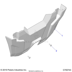 Body, Lower, Front Facia - R22t6a99a1/b1 (c700743) Schematic