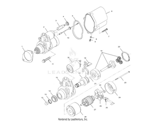 Starting Motor - A10ch46ca (4964376437e002) Schematic