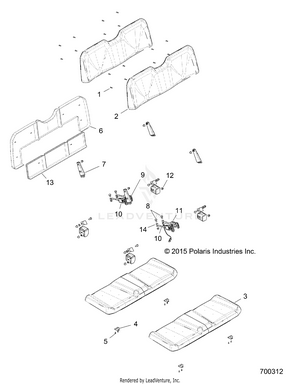 Body, Seat - R18rne57nv (700312) Schematic