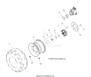 Wheel, Rear - A07mh68ax/ay/az (49atvwheelrear07700) Schematic
