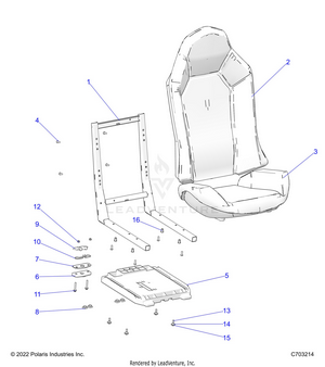 Body, Seat Asm. And Slider - Z24ase87a5 (c0701011-1) Schematic