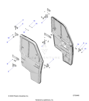 Body, Door, Full, Mounting - R17rtu99av/bv (c733465) Schematic