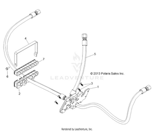 Steering, Hydraulics - R141d9jda/2d9jda (49brutussteerhyd13) Schematic