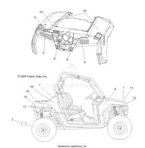 Body, Decals - R10vh76 All Options/vy76az (49rgrdecal10rzr) Schematic