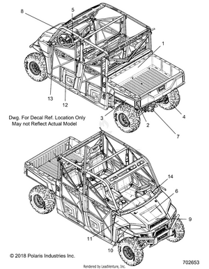 Body, Decals - R19rse99n1 (702445) Schematic