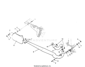 Exhaust System Scrambler W957840 (4927252725a011) Schematic