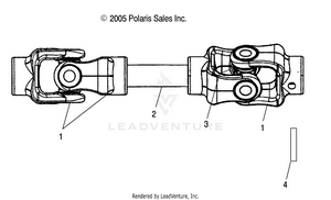 Shaft, Prop, Rear - A07mh68ax/ay/az (4999200229920022b10) Schematic