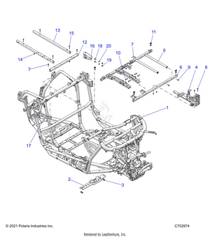Chassis, Main Frame - Z22gae92aj/bj/gak92ap/bp/gav92ap/bp (c702974) Schematic
