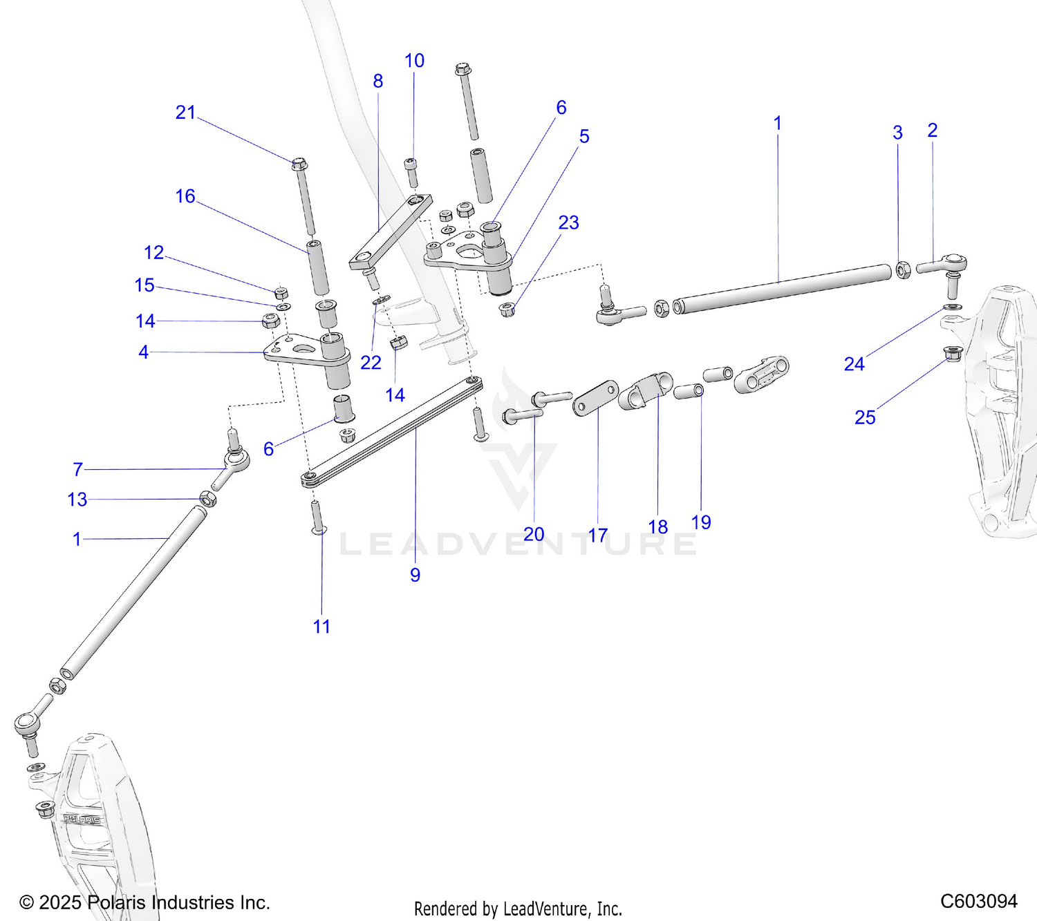 STEERING, LOWER- S26TDV8MS (C603094)