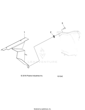 Body, Shield, Front Cab - A19sxn85a8 [101242] Schematic