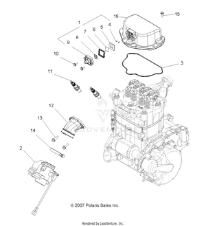 Engine, Throttle Body Mounting - A09cl76aa (49atvthrottlebody08sp800efi) Schematic
