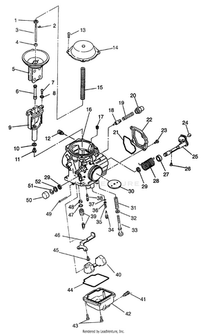 Carburetor Magnum 6x6 - W968744 And Magnum 6x6 Swedish - S968744 (4936073607d013) Schematic