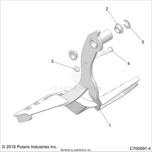 Brakes, Pedal - Z22s1e99al/bl (c700097-4) Schematic