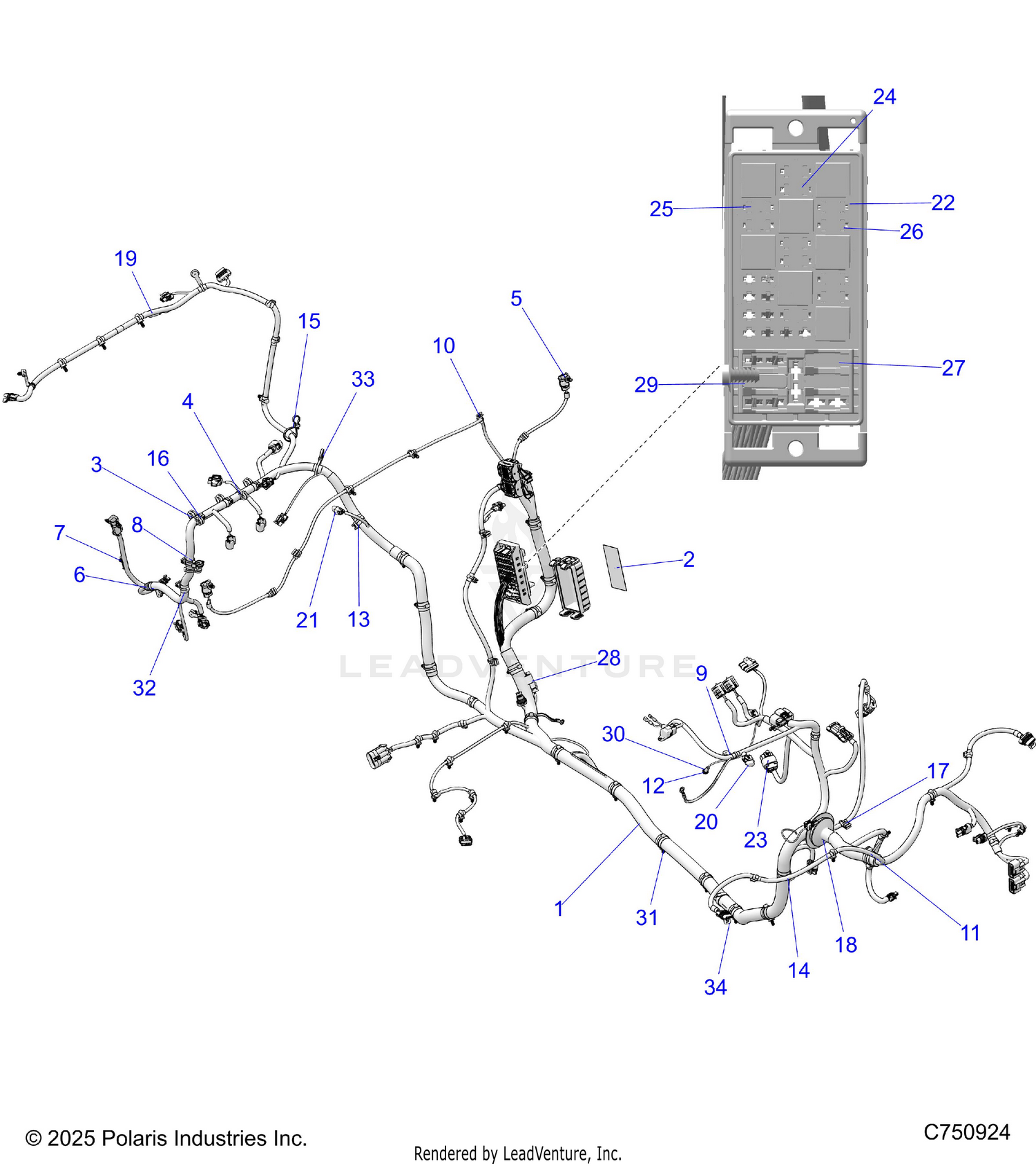 ELECTRICAL, WIRE HARNESS(TO 1.1.2026) - Z26NMX99A4/B4/A6/B6 (C750924)