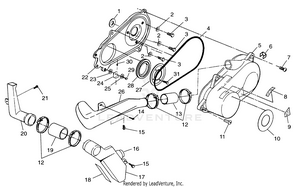 Clutch Cover Xpress 300 W98ca28c (4945364536c001) Schematic