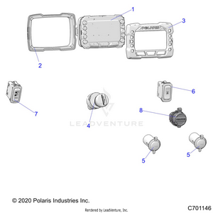 Electrical, Dash Instruments - R22t6a99a1/b1 (c701146) Schematic