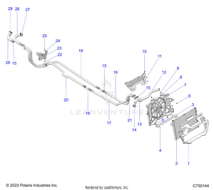 Engine, Cooling - Z25r4d2kak/bk/aj/bj/am/bm (c750144) Schematic