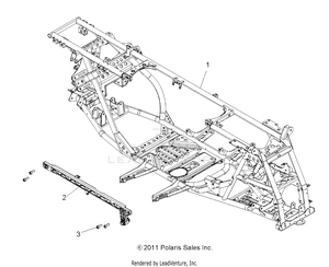 Chassis, Main Frame - A12tn55aa/az (49atvframe12sptrgeps) Schematic