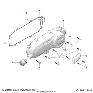 Drive Train, Clutch Cover And Ducting - A21hbb07a3/a7/b3/b7 (c1206112-10) Schematic