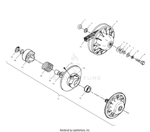 Driven Clutch - A03ch68aa/ac/af/ah/al (4977187718c02) Schematic