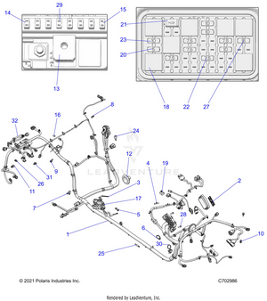 Electrical, Wire Harness, Chassis - Z22gae92aj/bj/gak92ap/bp/gav92ap/bp (c702986) Schematic