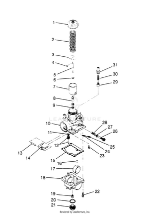 Carburetor Scrambler W957840 (4927252725d003) Schematic