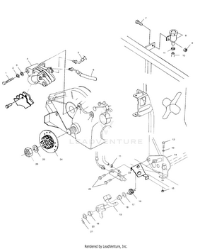 Rear Brake/foot Pedal - A00ch46ca (4954785478c009) Schematic